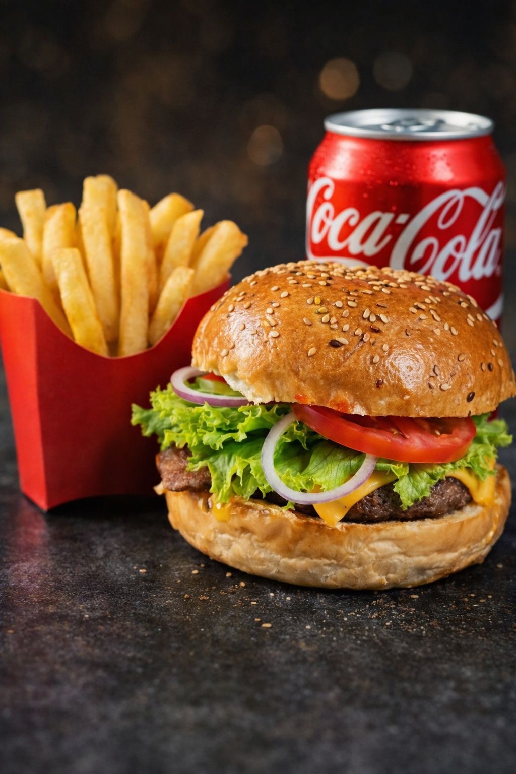 Combo #2 Classic Cheese Burger