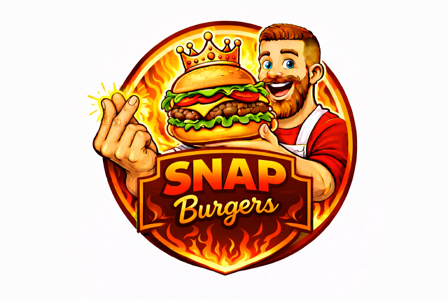 Snap Burgers logo
